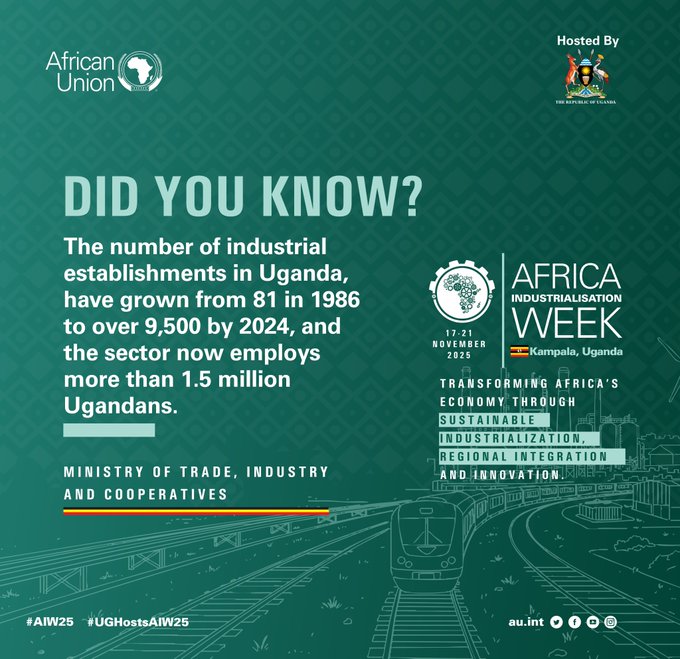 Africa Industrialisation Week 2025 (AIW25) – Hosted by Uganda