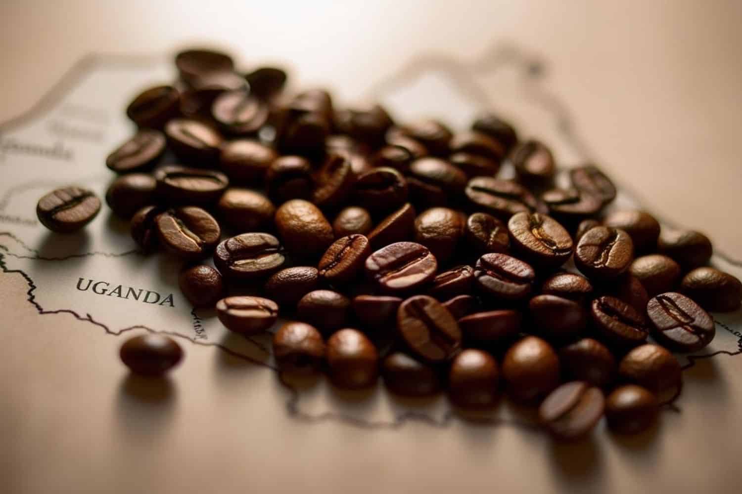 Ugandan coffee for export