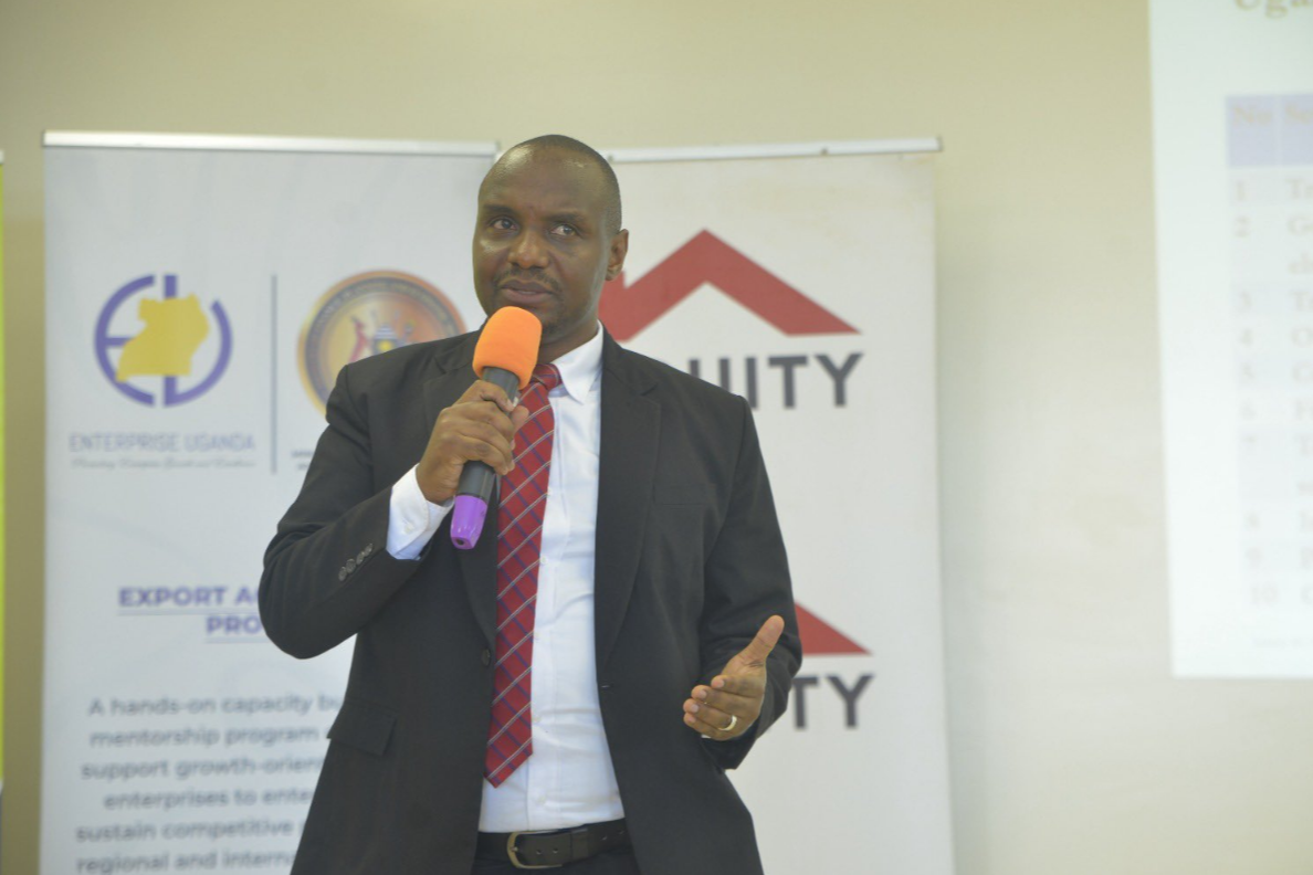 Our Manager Regions and SMEs on a facilitation about Strategic Export & Market Access